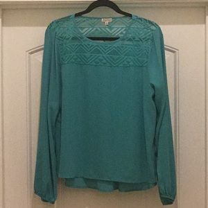 Green top cut out top - (A-12)